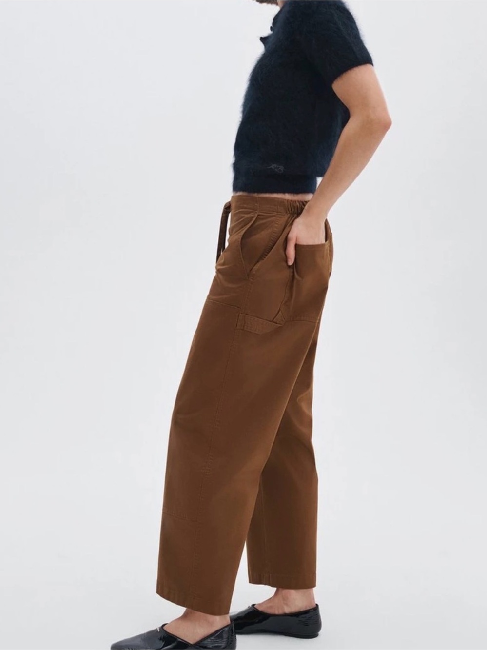 rag & bone Jolie Carpenter Pants Light Brown NWT